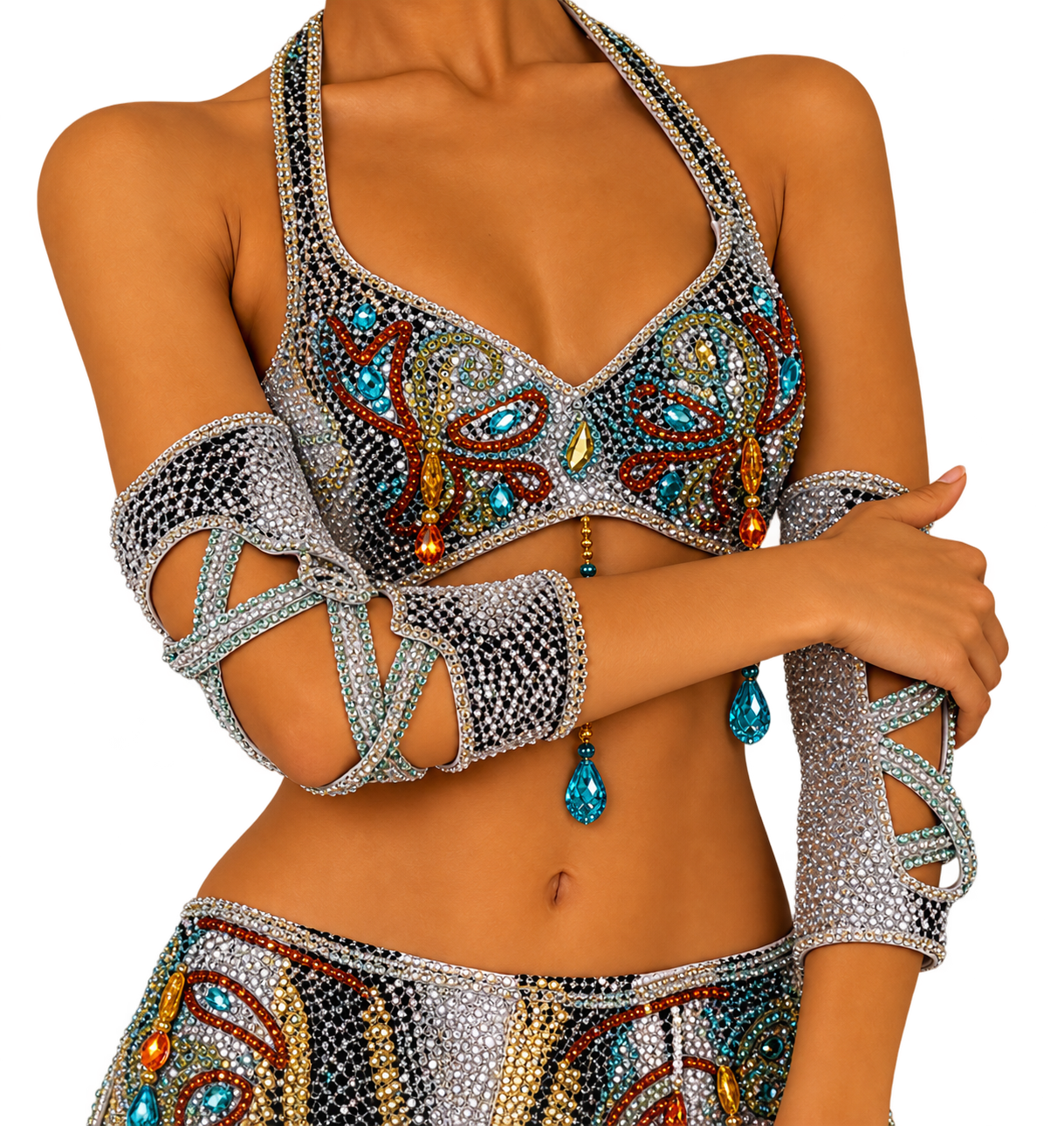 Armstukken Sakkara kostuum Sara - Buikdans accessoire