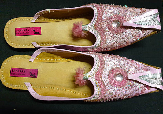 Arabische slippers in roze