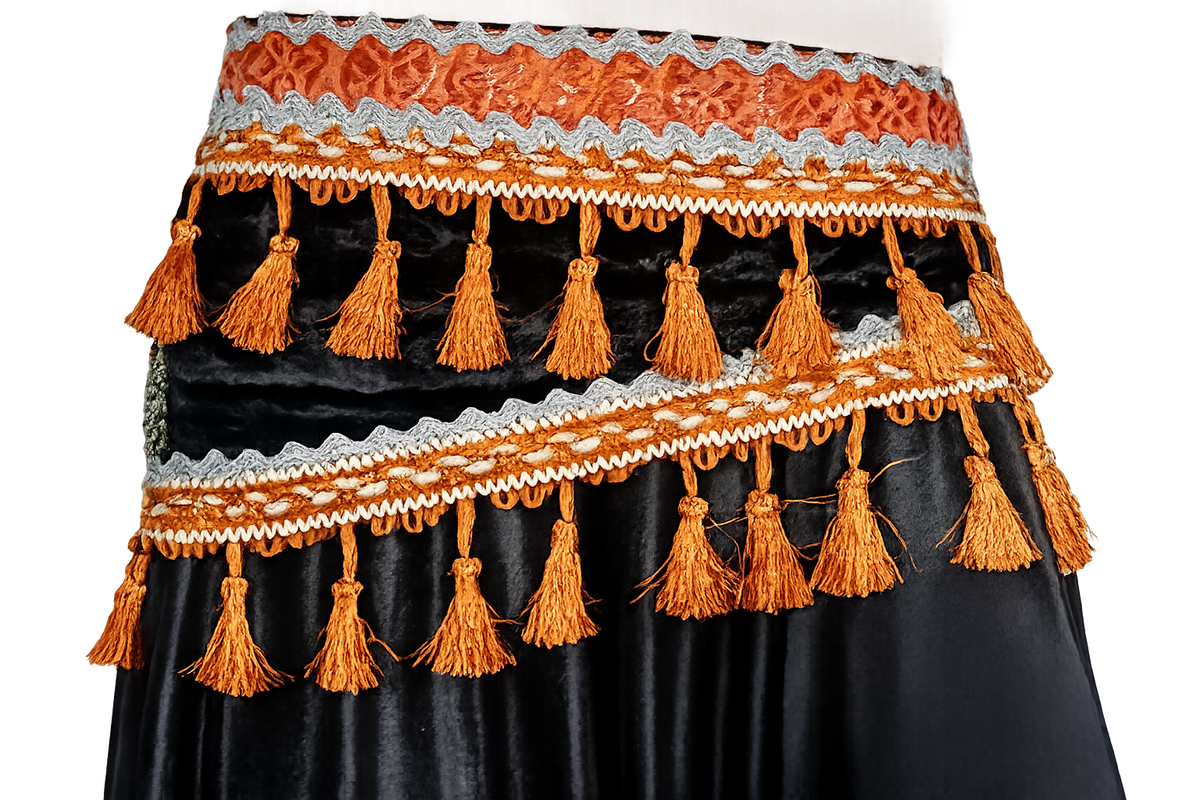 Buikdans Tribal belt BH en vestje