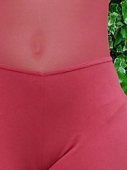 Catsuit bordeaux zonder mouw, mooie kwaliteit.