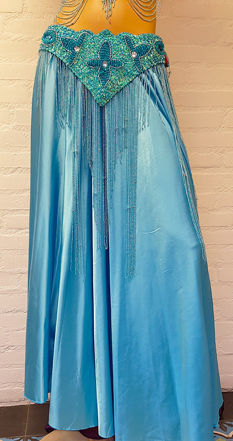 Kostuumbelt van kostuum Dalal turquoise