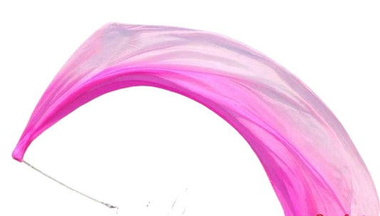 Buikdans poi / voi fuchsia wit