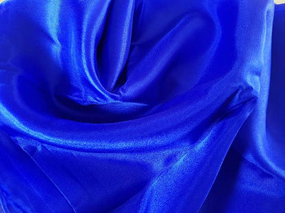 zijden sluier korenblauw 